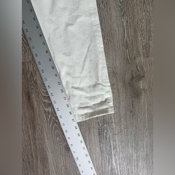 Everlane EUC Way-High Slim Fit Jeans White Size 29 High Waist Straight Leg - Picture 13 of 13